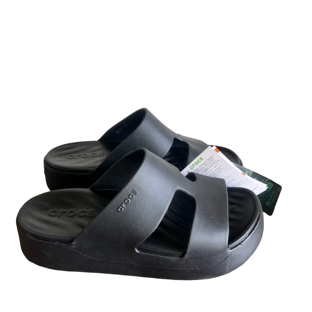 CROCS NEW Women's Getaway Platform H-Strap Shoe Size 7 #B1903